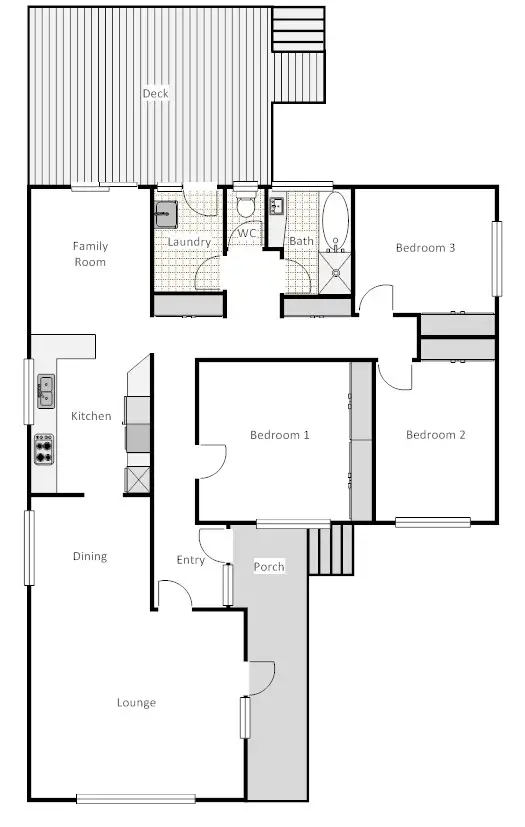 Floorplan of Homely house listing, 4 Gurnai Place, Aranda ACT 2614