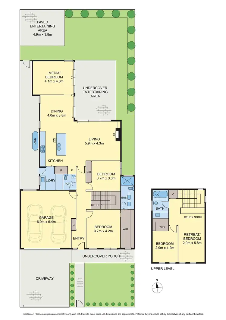 Floorplan of Homely house listing, 34 Croker Street, Newport VIC 3015