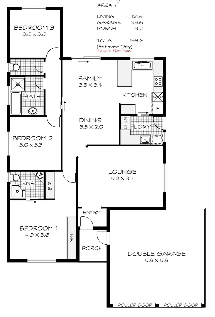 Floorplan of Homely house listing, 4E Chrystal Street, Goolwa SA 5214