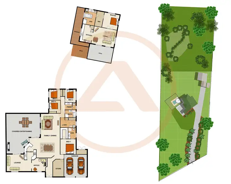 Floorplan of Homely house listing, 1023-1029 Teviot Road, South Maclean QLD 4280