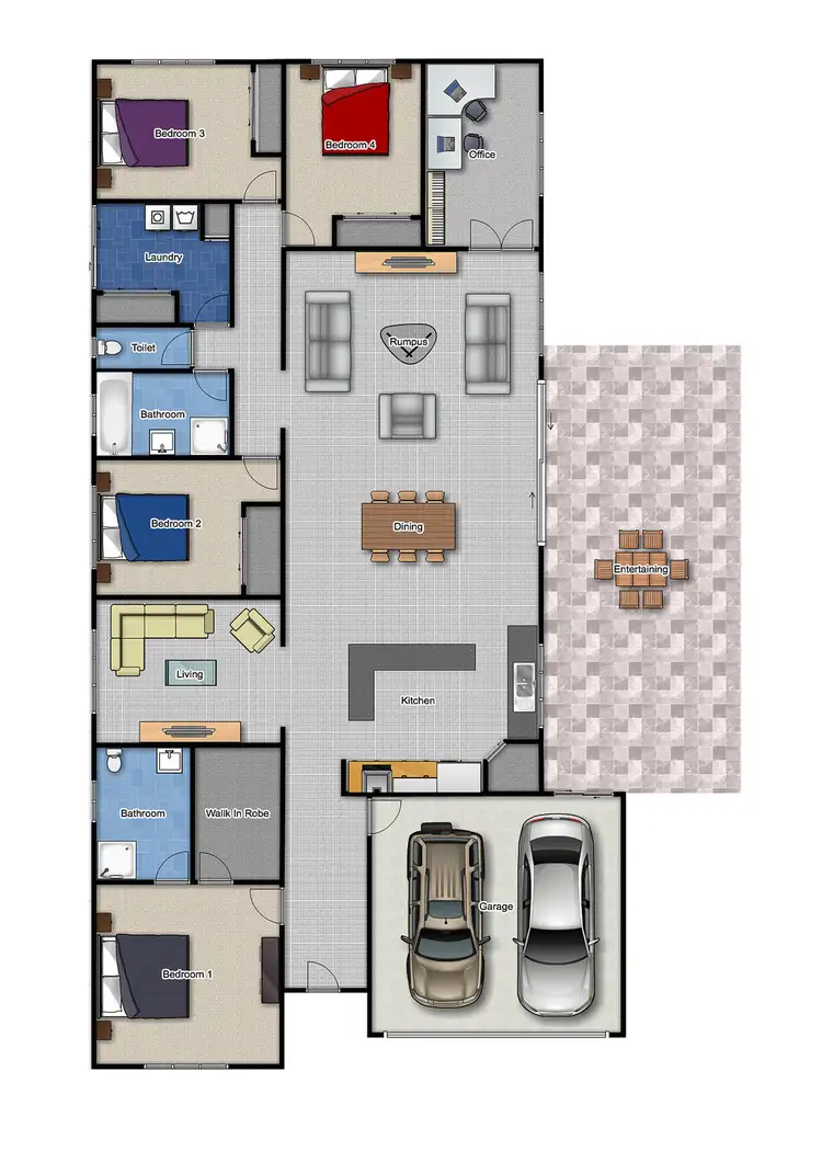 Floorplan of Homely house listing, 28 Vincent St, Calamvale QLD 4116