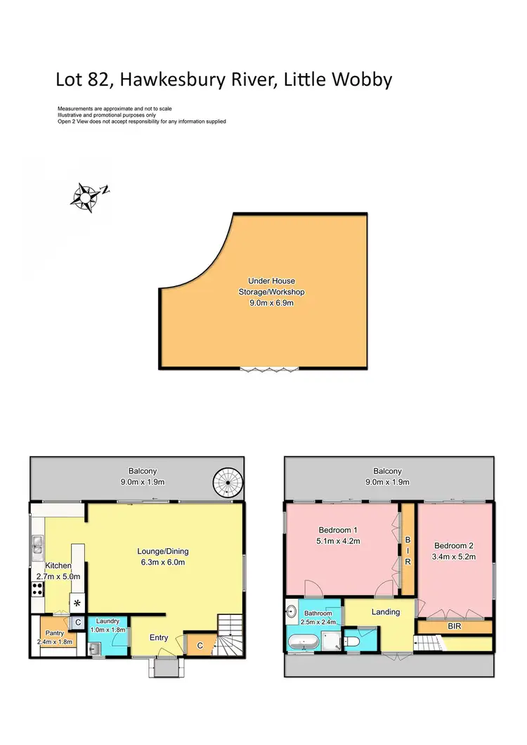 Floorplan of Homely house listing, LOT 82 LITTLE WOBBY, Little Wobby NSW 2256