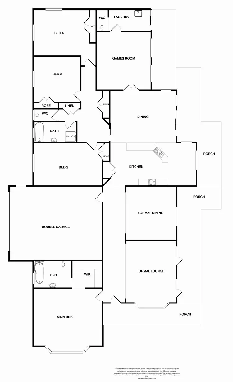 Floorplan of Homely house listing, 221 Parish Drive, Thornton NSW 2322
