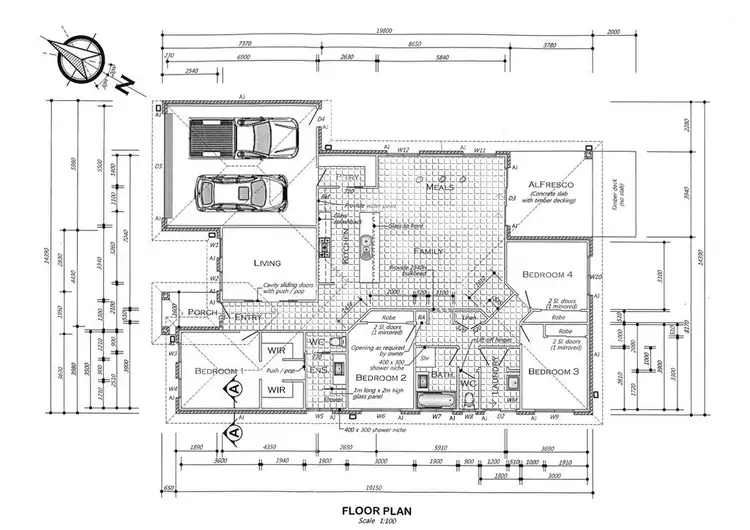 Floorplan of Homely house listing, 7 Tatlock Street, Horsham VIC 3400