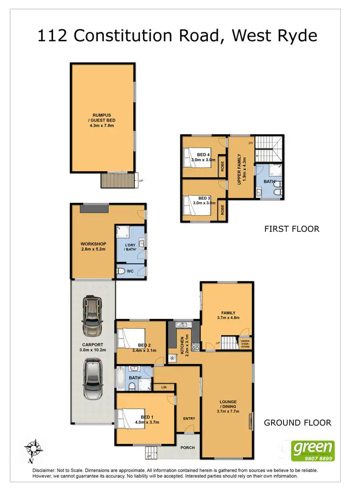 Floorplan of Homely house listing, 112 Constitution Road, West Ryde NSW 2114