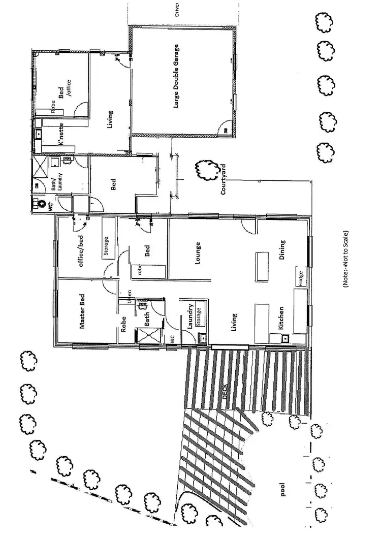 Floorplan of Homely house listing, 11 Orcades Street, Sunrise Beach QLD 4567