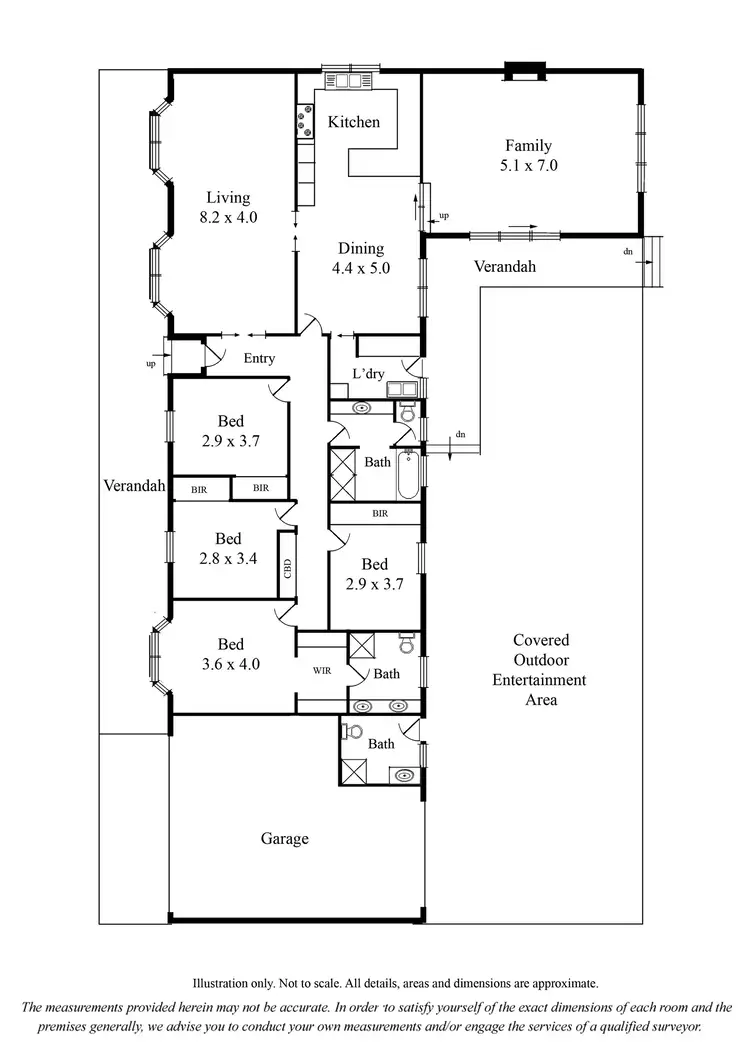Floorplan of Homely house listing, 24 Glencairn Drive, Greenvale VIC 3059