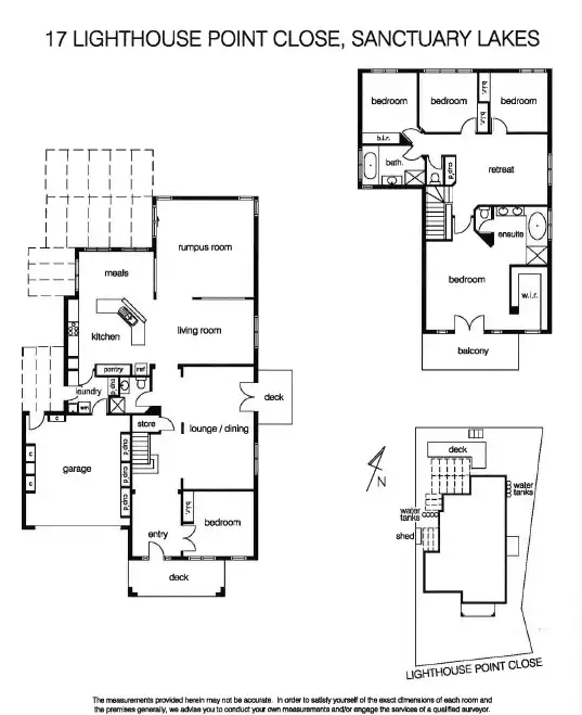 Floorplan of Homely house listing, 17 Lighthouse Point Close, Darraweit Guim VIC 3030