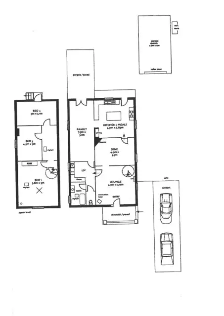 Floorplan of Homely house listing, 4 Main, Lobethal SA 5241