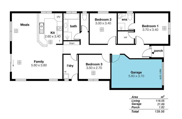 Floorplan of Homely house listing, 53 Navigation Street, Seaford Meadows SA 5169