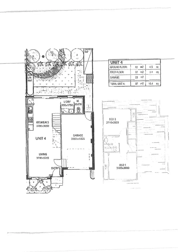 Floorplan of Homely unit listing, 4/24 Coghill Street, Westmeadows VIC 3049