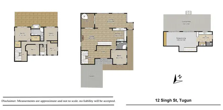 Floorplan of Homely house listing, 12 Singh Street, Tugun QLD 4224