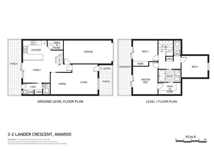 Floorplan of Homely townhouse listing, 3/2 Lander Crescent, Amaroo ACT 2914