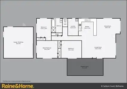 Floorplan of Homely house listing, 8 Carbon Court, Bethania QLD 4205
