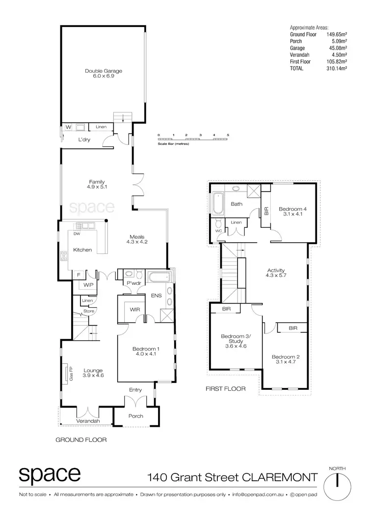 Floorplan of Homely house listing, 140 Grant Street, Claremont WA 6010