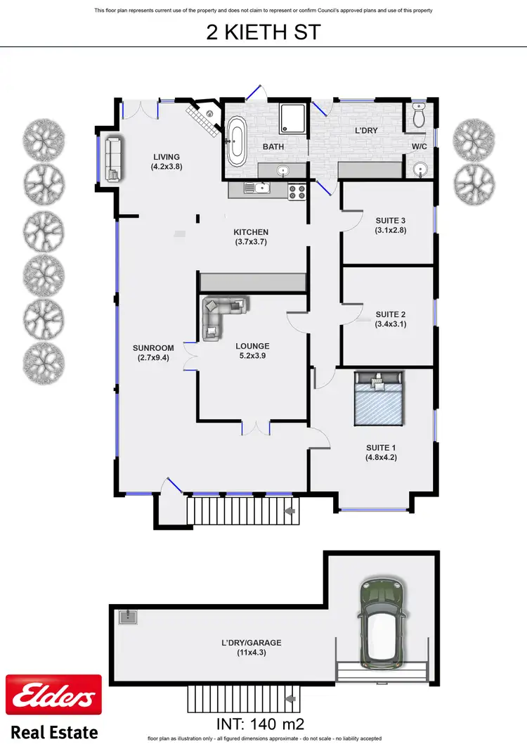 Floorplan of Homely house listing, 2 Keith Street, Girards Hill NSW 2480