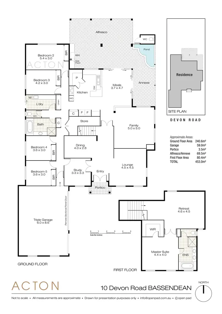 Floorplan of Homely house listing, 10 Devon Road, Bassendean WA 6054