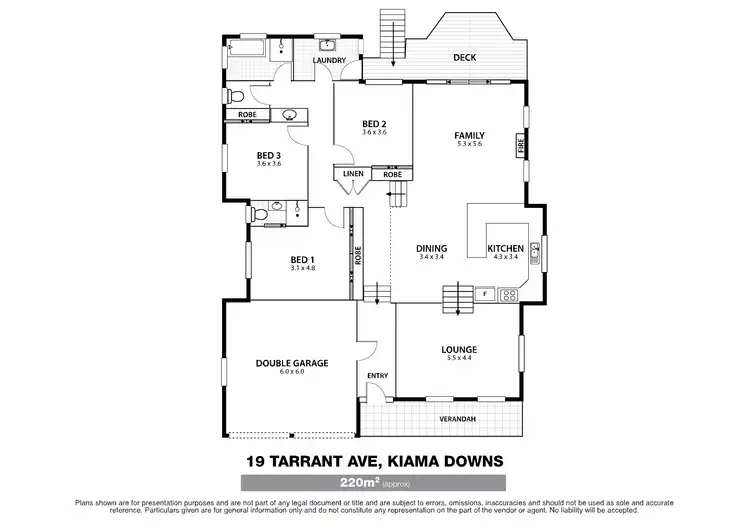 Floorplan of Homely house listing, 19 Tarrant Avenue, Kiama Downs NSW 2533