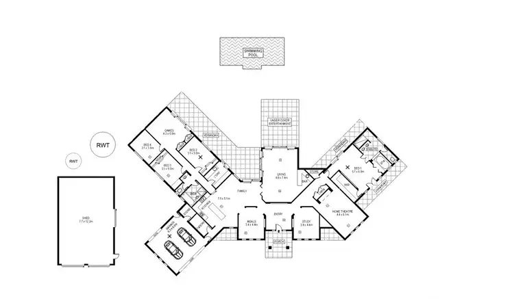Floorplan of Homely house listing, Lot 9 Stanley James Boulevard, Evanston South SA 5114