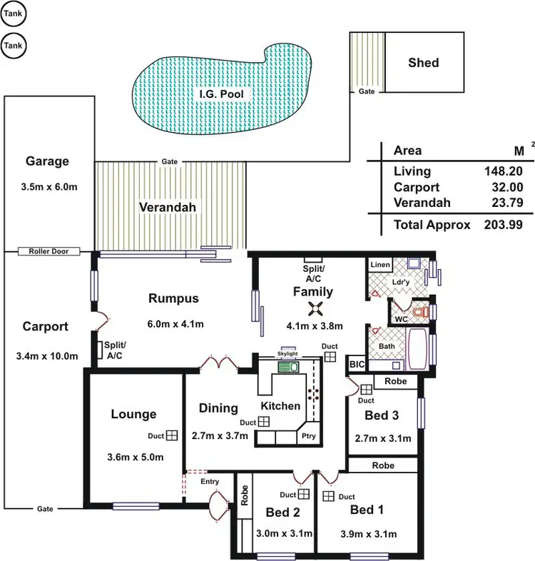 Floorplan of Homely house listing, 25 Causby Crescent, Willaston SA 5118