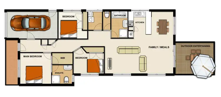 Floorplan of Homely house listing, 6 Griffith Court, Forest Lake QLD 4078