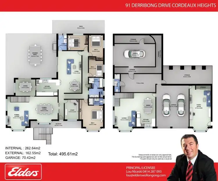 Floorplan of Homely house listing, 91 Derribong Drive, Cordeaux Heights NSW 2526