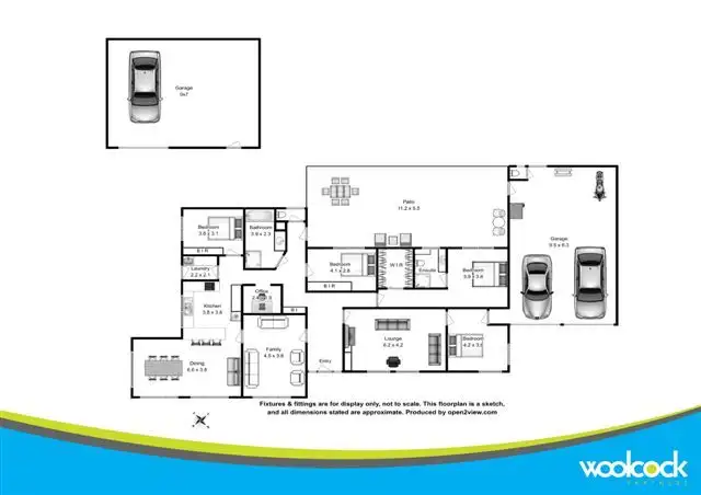 Floorplan of Homely house listing, 34 Bayview Drive, Blackstone Heights TAS 7250