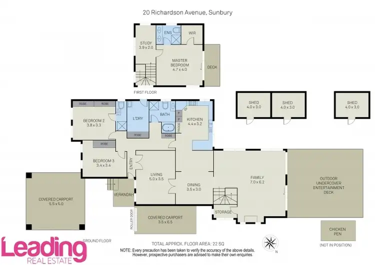 Floorplan of Homely house listing, 20 Richardson Ave, Sunbury VIC 3429