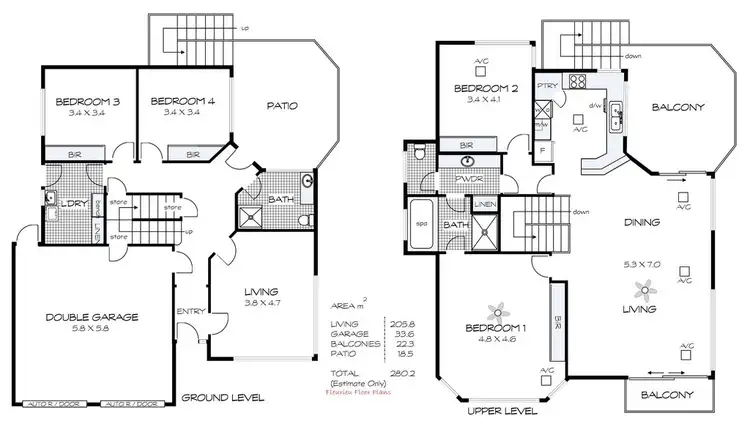 Floorplan of Homely house listing, 2C New Orleans Street, Goolwa North SA 5214