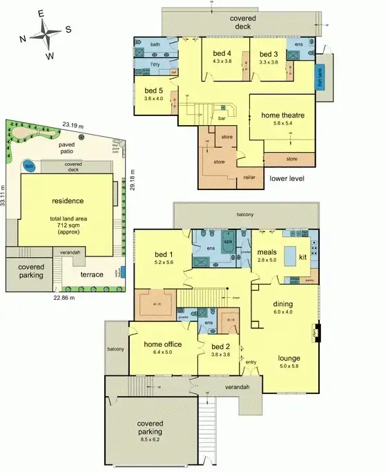 Floorplan of Homely house listing, 6 Romilly Avenue, Templestowe Lower VIC 3107