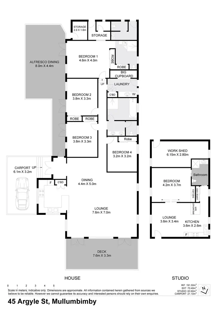 Floorplan of Homely house listing, 45 Argyle St, Mullumbimby NSW 2482