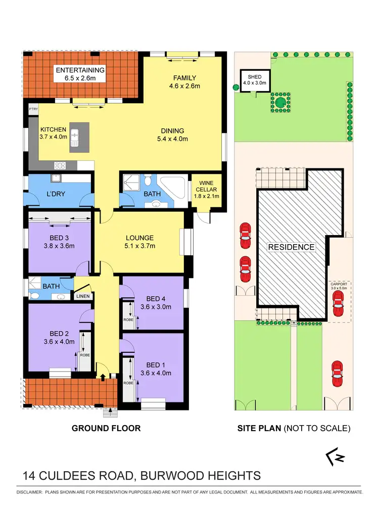 Floorplan of Homely house listing, 14 Culdees Road, Burwood Heights NSW 2136