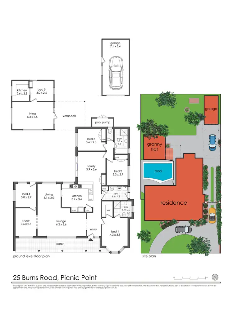 Floorplan of Homely house listing, 25 Burns Road, Picnic Point NSW 2213