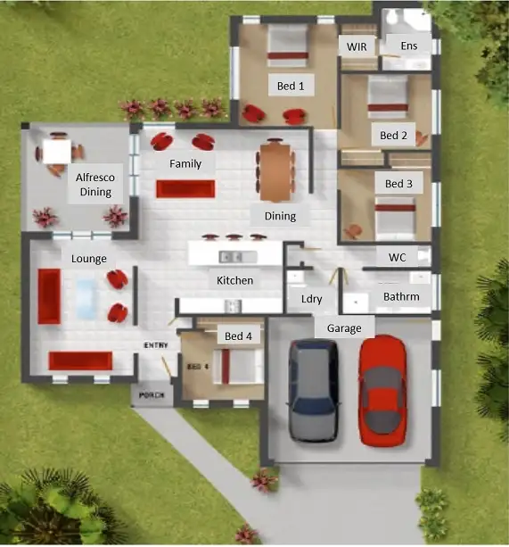 Floorplan of Homely house listing, 9 Leatherwood St, Morayfield QLD 4506