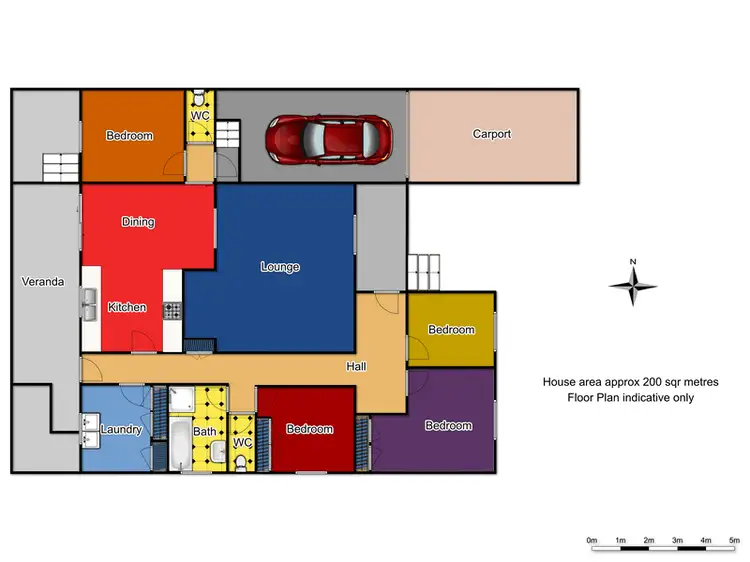 Floorplan of Homely house listing, 37 Cecil Road, Orange NSW 2800