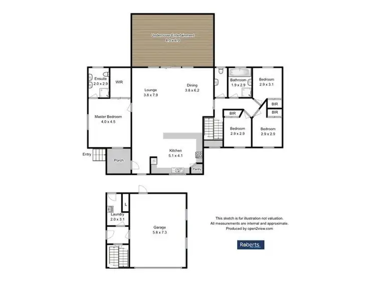 Floorplan of Homely house listing, 4 Patsy Court, Coles Bay TAS 7215