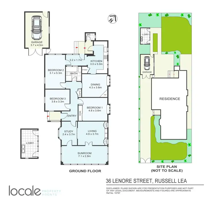 Floorplan of Homely house listing, 36 Lenore Street, Russell Lea NSW 2046