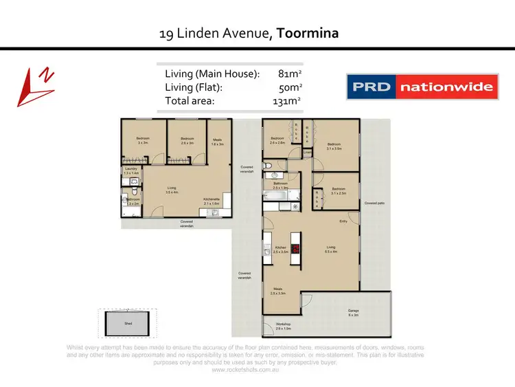 Floorplan of Homely house listing, 19 Linden Avenue, Toormina NSW 2452