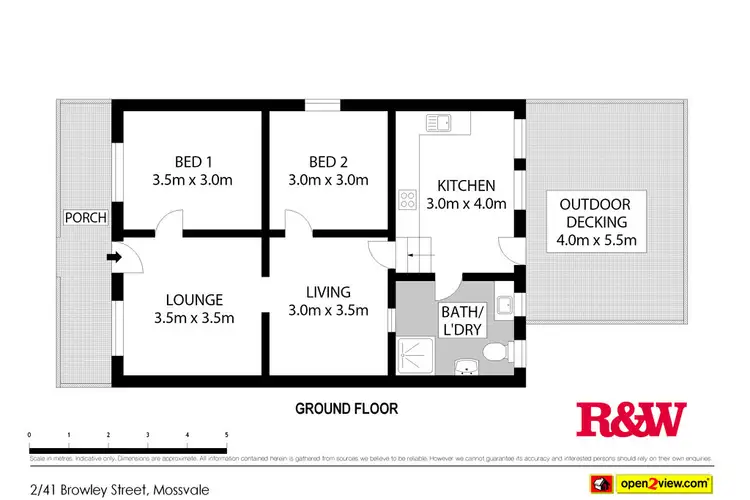 Floorplan of Homely house listing, 2/41 Browley Street, Moss Vale NSW 2577