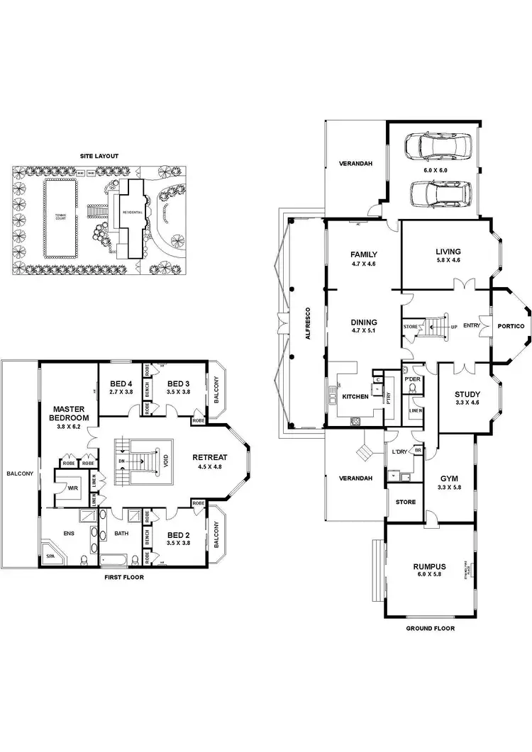 Floorplan of Homely house listing, 50 Drummond Street, Greenvale VIC 3059