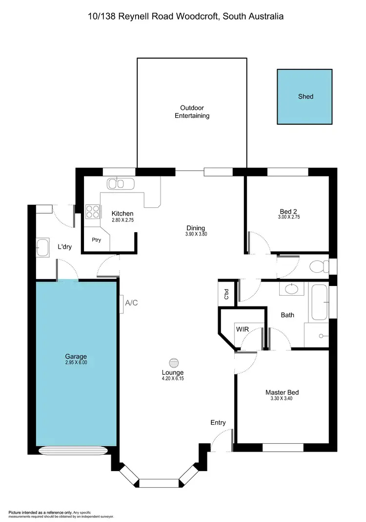 Floorplan of Homely house listing, 10/138 Reynell Road, Woodcroft SA 5162
