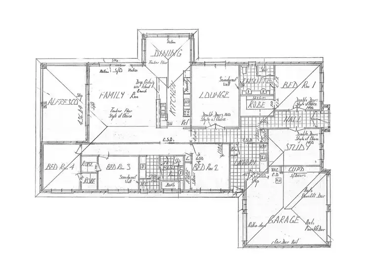 Floorplan of Homely house listing, 4 Brooke Court, Horsham VIC 3400