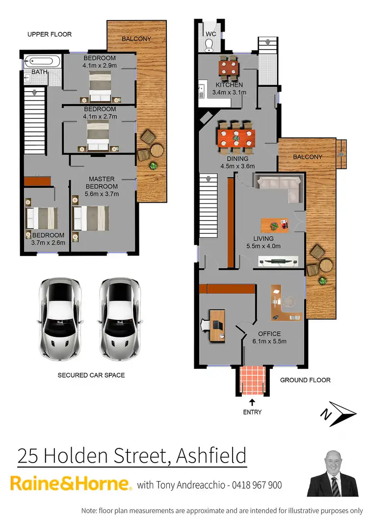 Floorplan of Homely house listing, 25 Holden Street, Ashfield NSW 2131