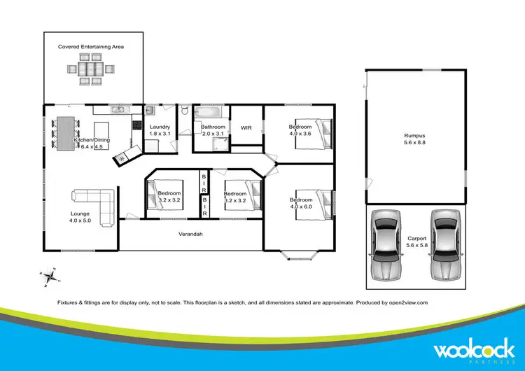 Floorplan of Homely house listing, 15 Baker Court, Blackstone Heights TAS 7250