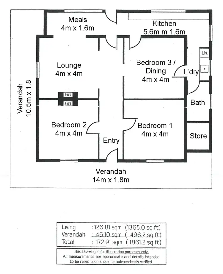 Floorplan of Homely house listing, 619 Longwood Road, Bradbury SA 5153