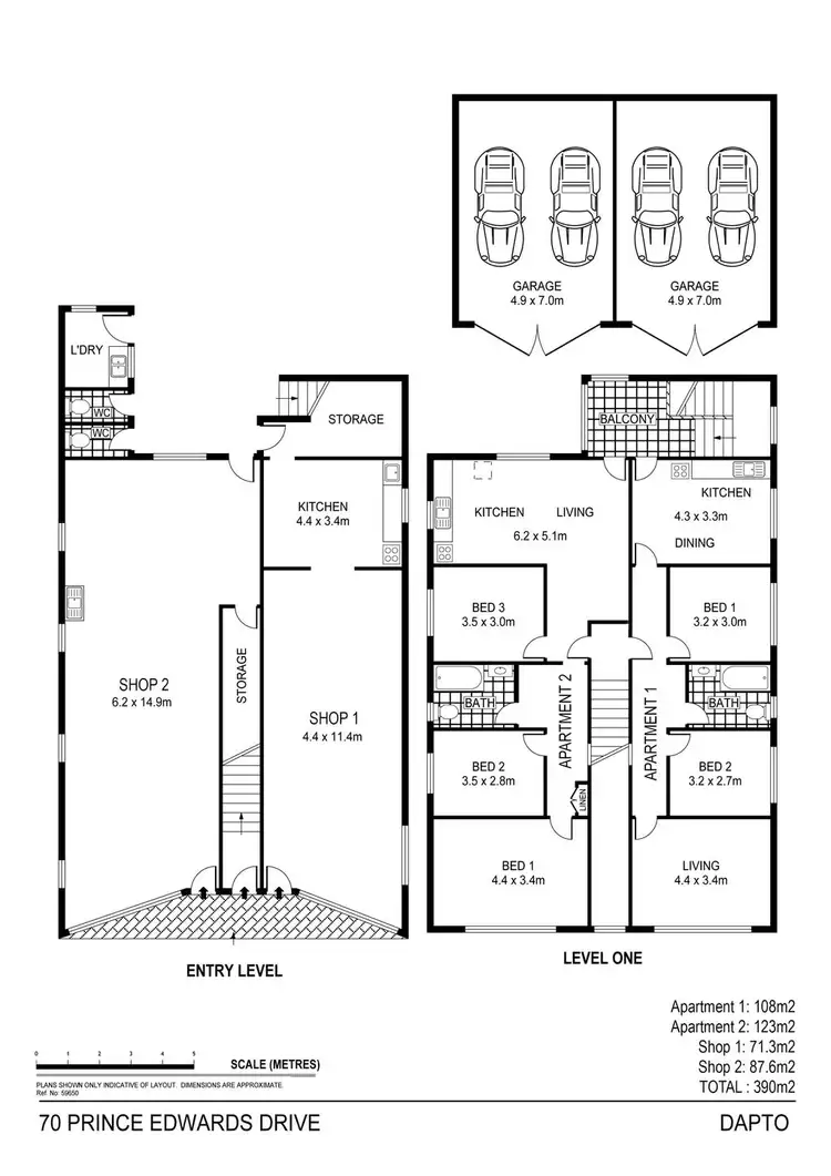 Floorplan of Homely block of units listing, 70 Prince Edward Drive, Dapto NSW 2530