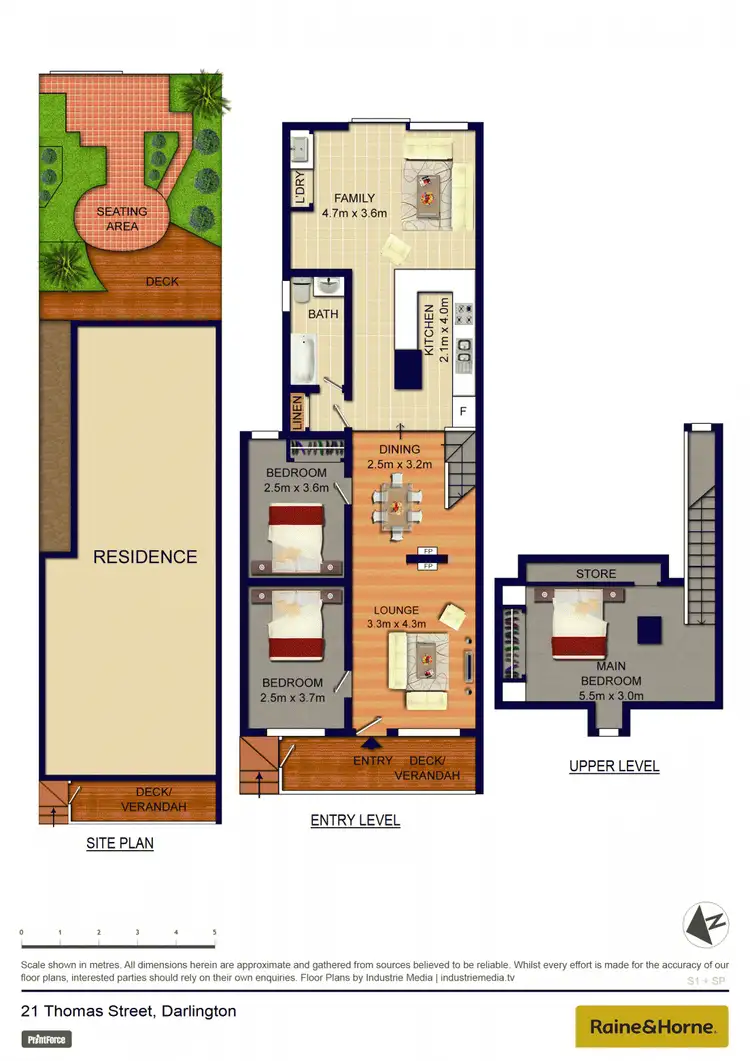 Floorplan of Homely house listing, 21 Thomas Street, Darlington NSW 2008