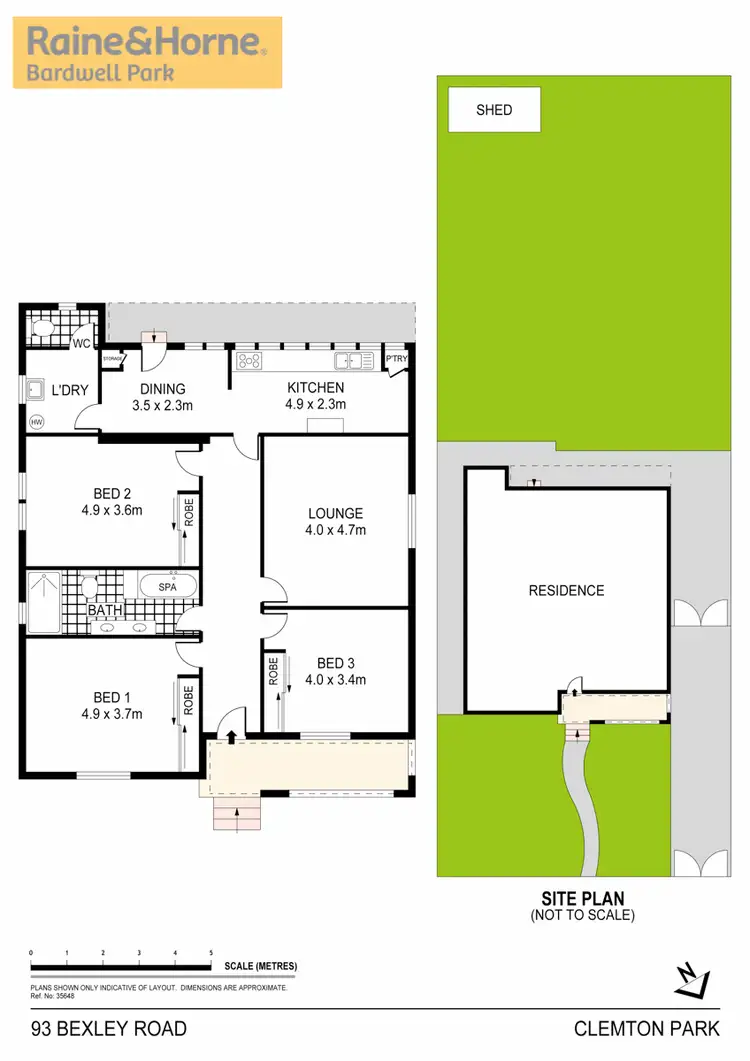 Floorplan of Homely house listing, 93 Bexley Road, Clemton Park NSW 2206