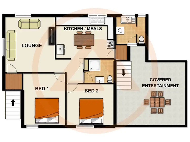Floorplan of Homely house listing, 8 Ash Street, Inala QLD 4077