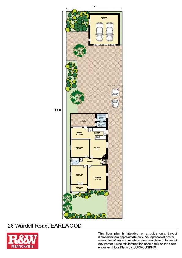 Floorplan of Homely house listing, 26 Wardell Road, Earlwood NSW 2206